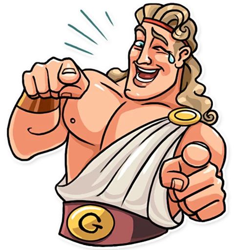 Hercules, telegram sticker