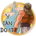 💪-Hercules, Telegram Sticker