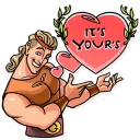 💖-Hercules, Telegram Sticker