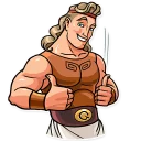 👍-Hercules, Telegram Sticker