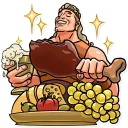 🍗-Hercules, Telegram Sticker