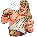 😂-Hercules, Telegram Sticker