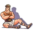 😕-Hercules, Telegram Sticker