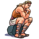 🤔-Hercules, Telegram Sticker