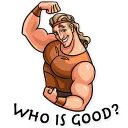 😏-Hercules, Telegram Sticker