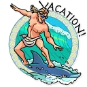 🏄-Hercules, Telegram Sticker