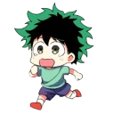 🏃-My Hero Academia, Telegram Sticker