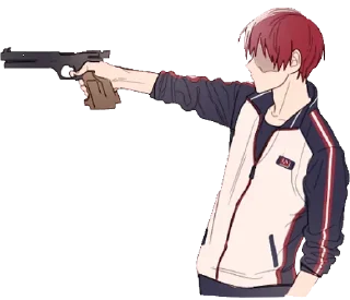 🔫-My Hero Academia, Telegram Sticker