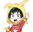 ✊-My Hero Academia, Telegram Sticker