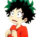 😨-My Hero Academia, Telegram Sticker