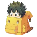 👜-My Hero Academia, Telegram Sticker