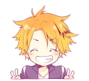 ✌-My Hero Academia, Telegram Sticker