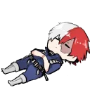 😴-My Hero Academia, Telegram Sticker