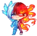 ❄-My Hero Academia, Telegram Sticker