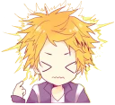 😖-My Hero Academia, Telegram Sticker