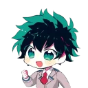 😍-My Hero Academia, Telegram Sticker