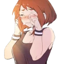 😭-My Hero Academia, Telegram Sticker