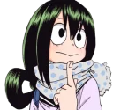 🤔-My Hero Academia, Telegram Sticker