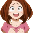 😍-My Hero Academia, Telegram Sticker