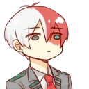 😐-My Hero Academia, Telegram Sticker