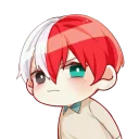 😠-My Hero Academia, Telegram Sticker