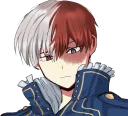 😐-My Hero Academia, Telegram Sticker