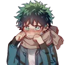 😭-My Hero Academia, Telegram Sticker