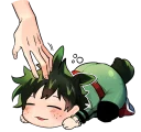 🤤-My Hero Academia, Telegram Sticker