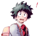 😳-My Hero Academia, Telegram Sticker