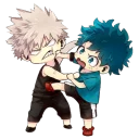 😡-My Hero Academia, Telegram Sticker