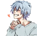 😬-My Hero Academia, Telegram Sticker