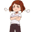 😤-My Hero Academia, Telegram Sticker