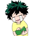 😭-My Hero Academia, Telegram Sticker