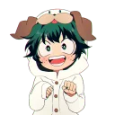 🐶-My Hero Academia, Telegram Sticker