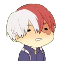 😒-My Hero Academia, Telegram Sticker