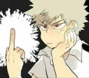 🖕-My Hero Academia, Telegram Sticker