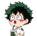 😳-My Hero Academia, Telegram Sticker