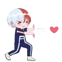 ❤-My Hero Academia, Telegram Sticker