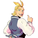 👍-My Hero Academia, Telegram Sticker