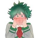 😳-My Hero Academia, Telegram Sticker