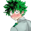 😳-My Hero Academia, Telegram Sticker
