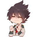 😓-My Hero Academia, Telegram Sticker