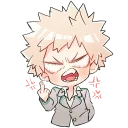 🖕-My Hero Academia, Telegram Sticker