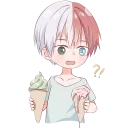 ⁉️-My Hero Academia, Telegram Sticker