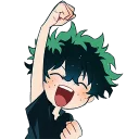 ✊️-My Hero Academia, Telegram Sticker