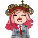 😪-My Hero Academia, Telegram Sticker