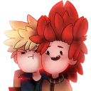 ❤️-My Hero Academia, Telegram Sticker