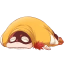 😴-My Hero Academia, Telegram Sticker