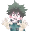 😃-My Hero Academia, Telegram Sticker