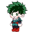 🙂-My Hero Academia, Telegram Sticker